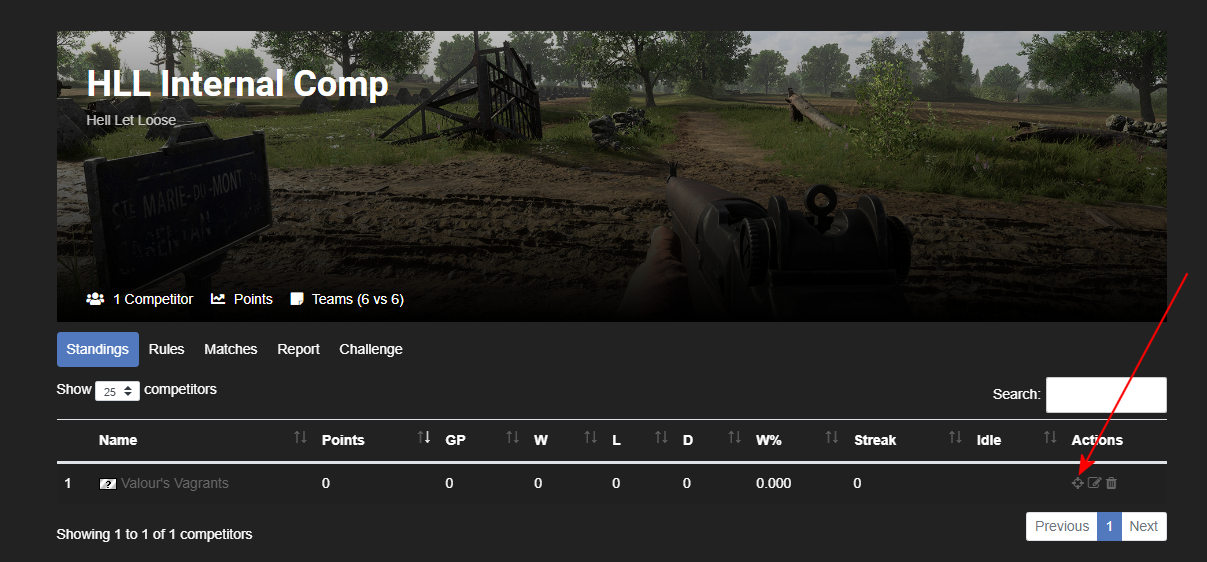 Comp Ladder & Tournament Rules and Instructions Online Combat Battalion